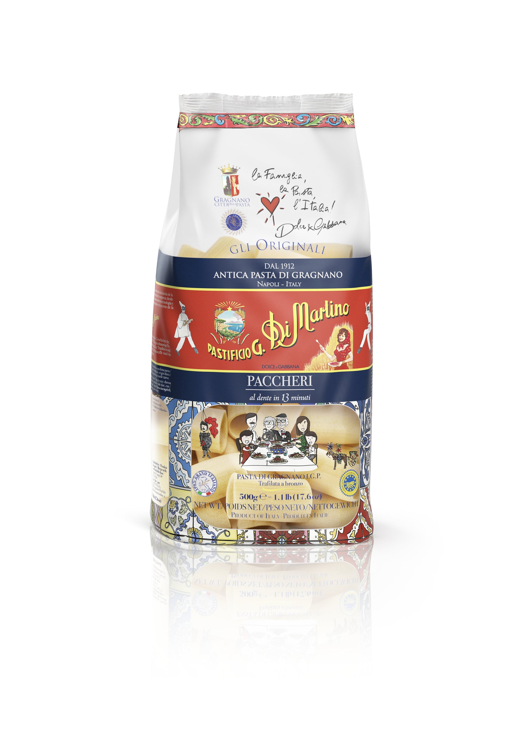 Pasta Di Martino Paccheri 500g (1.1lb)