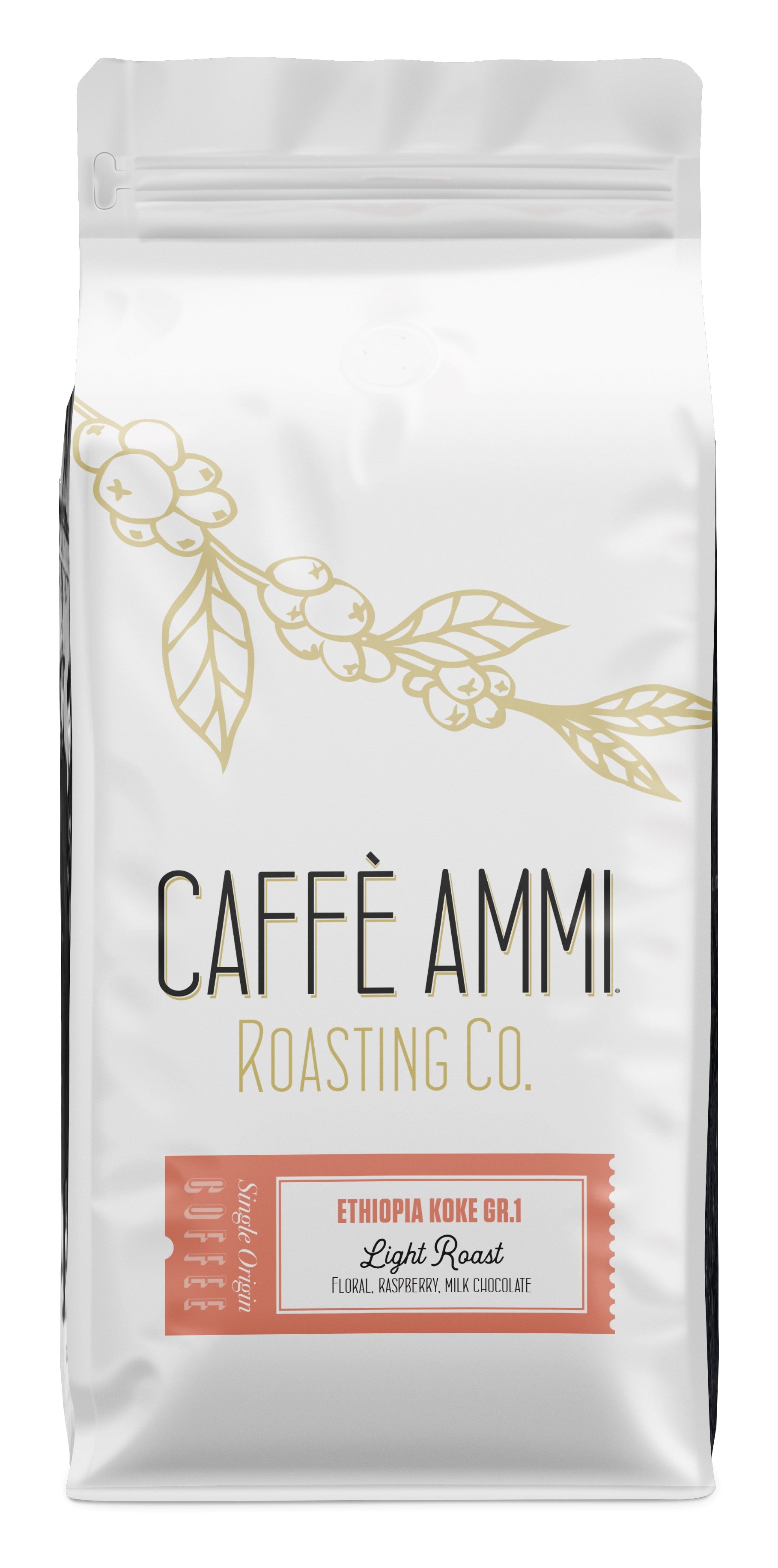 Ethiopia Yirgacheffe Koke Gr. 1 Natural 12oz