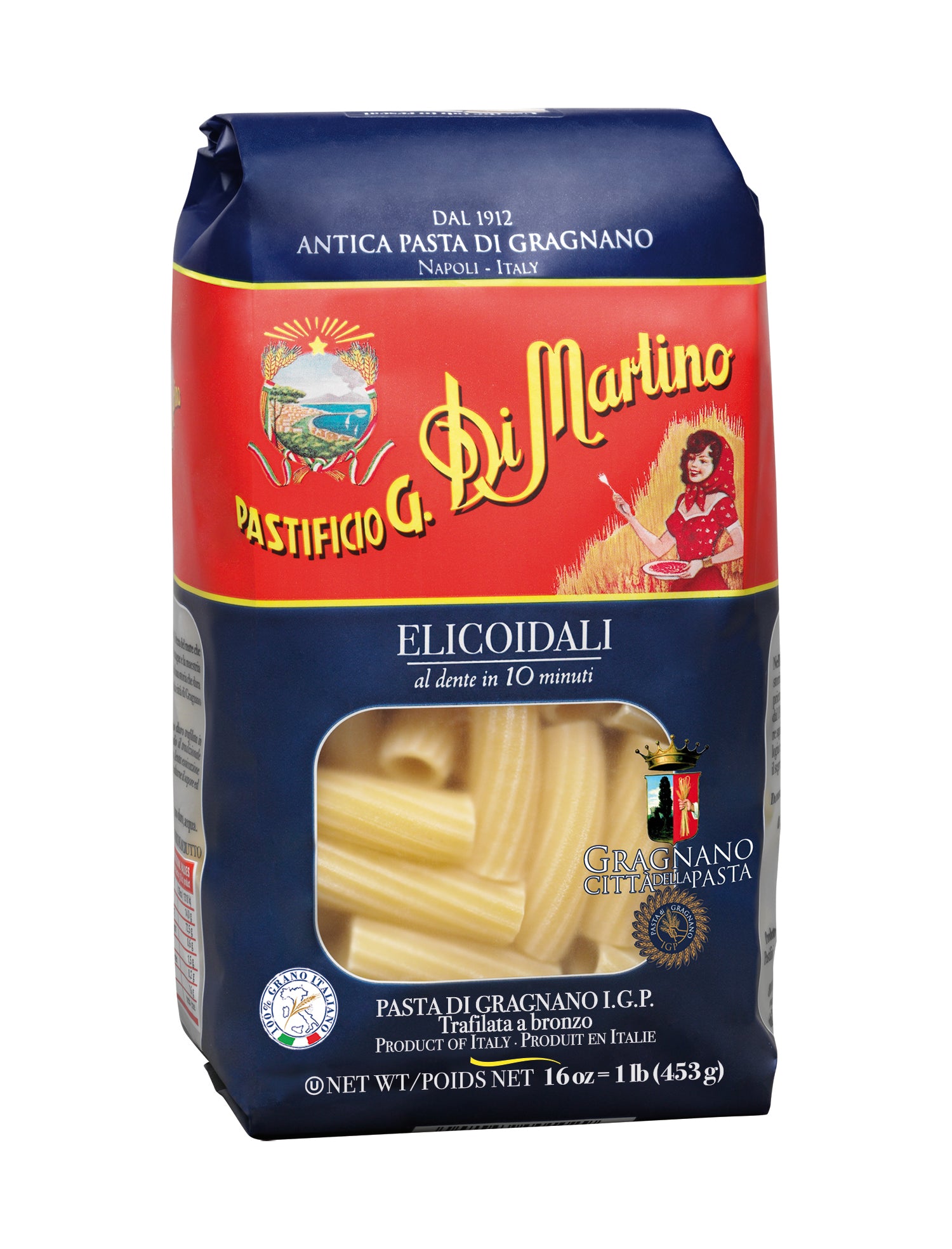 Pasta Di Martino Elicoidali 16oz